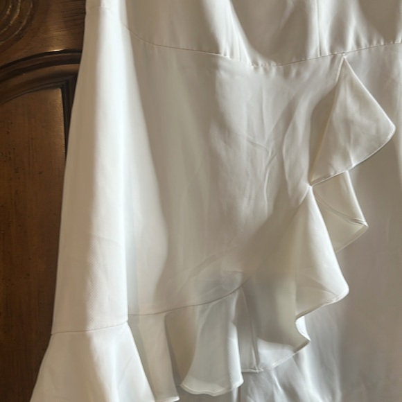 Amanda Uprichard Freeport Elegant Ivory Revolve Romper Large - Picture 6 of 8